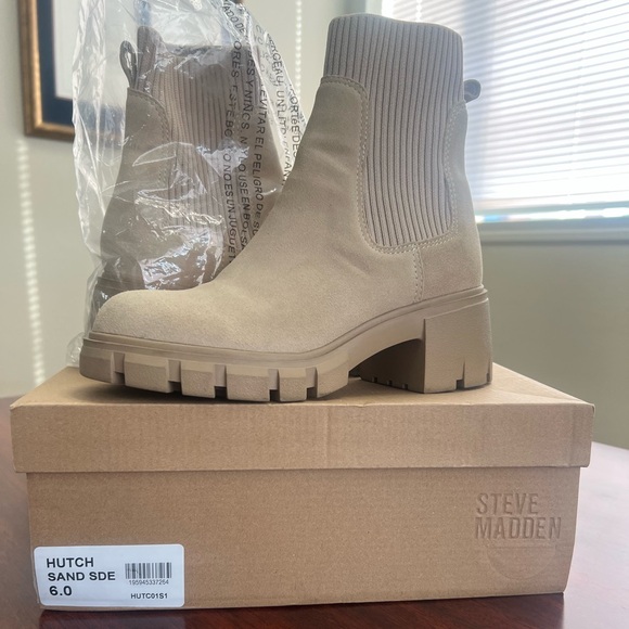 EUC Steve Madden Hutch sand bootie - Picture 1 of 4